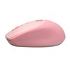GETTTECH Mouse Óptico Inalámbrico Colorful 1600 DPI USB Rosa (GAC-24404P)