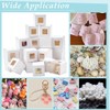 PH PandaHall 2 Inch White Mini Gift Boxes, 40pcs Square