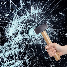 4 Mil Clear Security and Safety Window Film Shatterproof Film for Glass Windows Anti Shatter Tempered Glass Film for Home and Office