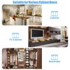 YAYODS 4PCS Heavy Duty Lid Support Hinges, Folding Lid Support