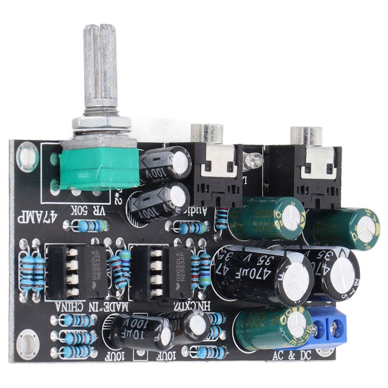 Headphone Amplifier Board Audio OP AMP Module 2 Channel Portable