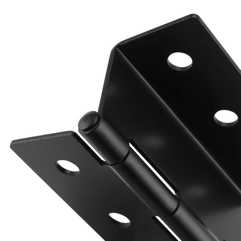 JEUIHAU 10 PCS 3 Inch Three Fold Box Hinge, Heavy