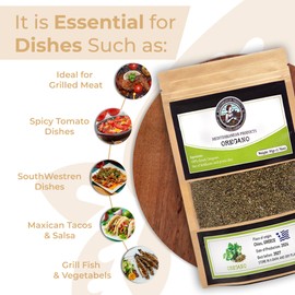 Mediterranea Products Oregano – Greek Oregano Dried – Traditionally Dried and Cut Organic Oregano, Premium Oregano Leaves, Hand Picked Oregano Dried