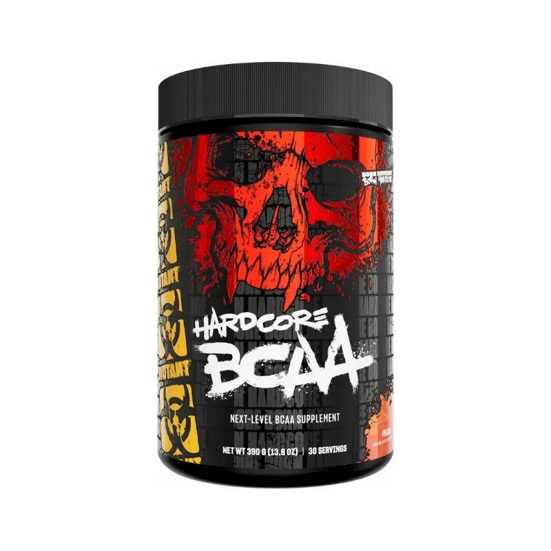 Bcaa Hardcore Mutant Aminoacidos Suplemento 30 Servicios Sabor Durazno