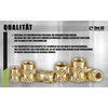 M3 x 5 x 6 mm, Pack of 100 Threaded