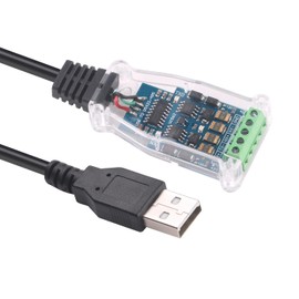 Mendouconert USB to RS485 RS422 485 422 Isolation Module Communication Converter Adapter Cable with TXD RXD LED CH340