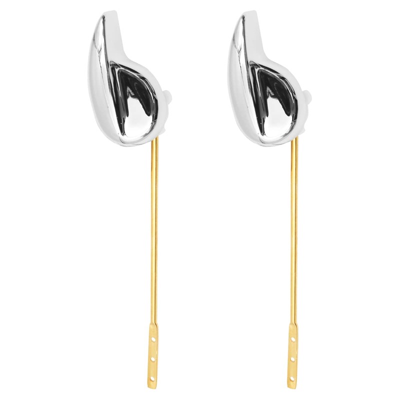 WANGCL 2 Pack Universal Front Mount Toilet Handle Tank Flush