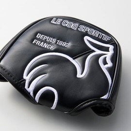 Cox Sportif QQBXJG51 Magnetic Putter Cover, Compatible with Irregular Heads, Scratch Prevention, Golf, BK00 (Black)