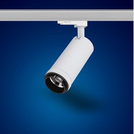 Mextronic 3-Phase LED Panel for Power Rails LED 3 Phase Beam ZOM (W) 15 W Neutral White for Rail System