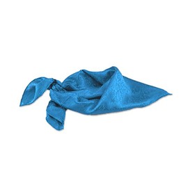 M&F Western Wild Rags Silk Jacquard Scarf Bandana Royal One Size