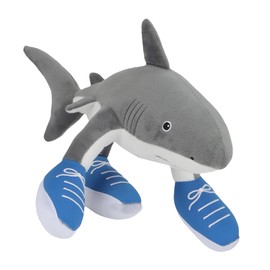 Tralalero Tralala Plush Figure, Italian Brain Red Figures, Funny Shark Cuddly Toy, Very Suitable for Friends, Children's Gifts