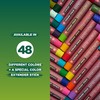 SAKURA XLP50 50-Piece Cray-Pas Expressionist Oil Pastel Set, Assorted Color
