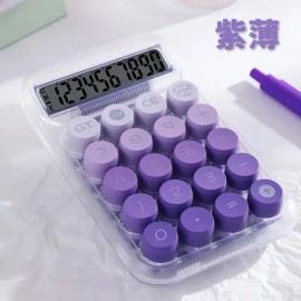 Mechanical Calculator Cute Desktop Clear Digital Display