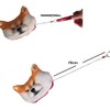 Mon Shiba Inu munyumunyu Tufted Shiva Dog Pouch "Gold Ms.