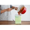 fo-raru (ForAll) Zippered Storage Bags Holder Drop, Green Large Size:
