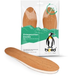 biped Cedar Wood Soles, Real Cedar Soles, Natural and Antibacterial, for a Pleasant Foot Climate, Cedar Wood Shoe Insoles for Sweaty Feet and Foot Odour z2327 (40 Women)