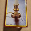 Unbranded Solid Brass Electric Candle Lamp Indoor Candles for Decor