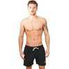 Urban Classics Block Swim Shorts, Pantaloncini da Bagno, Uomo, Blk/Blk,