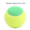5PCS 6cm Rubber Tennis Balls Elastic Squash Ball Pressure Relief