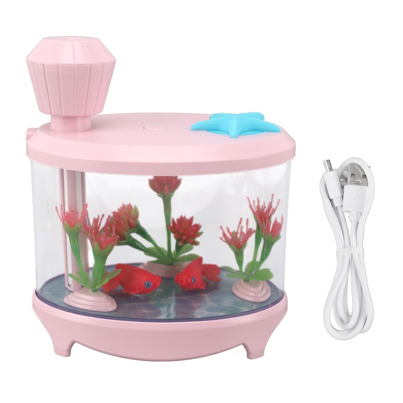 Micro Landscape Humidifier Fish Tank Modeling Ultra Sound USB Low