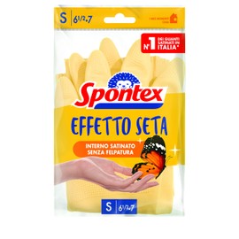 Spontex Silk Gloves Silky Smooth to the Skin Without Size S