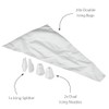 Metaltex Double Icing Decorating Bags with 2 Dual Nozzles, Set