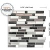 Smart Tiles - Peel and Stick Backsplash - Crescendo Modena