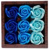 Bath Fragrance Bath Flower Rose Fragrance Blue Color Gift Flower