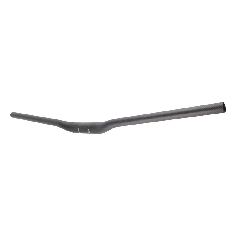 Bicycle Riser Handlebar Matt Black 3K Carbon Fiber Integrated Light