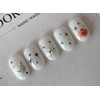 ⭐️ [Starry Night Bear] Homemade nail tips ⭐️ - Long