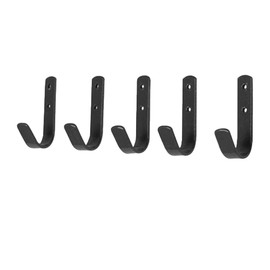 Stubbs General Purpose Hook Set Of 5 Black - Black, Regular