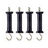 4 Pcs Plastic Electric Fence Gate Handle, Gate Handle Insulatorswith