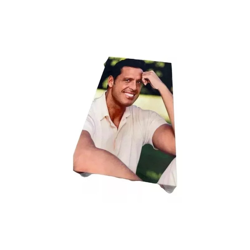 ML Cobija Frazada Cantante Luis Miguel Suave Individual