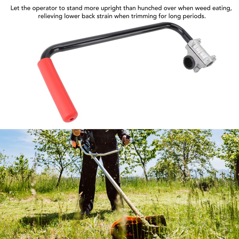Weed Trimmer Handle Aluminum Alloy Ergonomic Lawn Trimmer Grip String