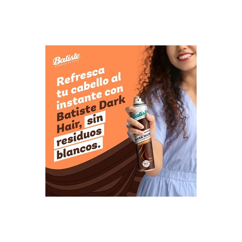 Shampoo En Seco Dark Hair 200 Ml Batiste