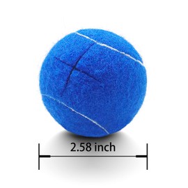 HPWFHPLF Precut Walker Tennis Balls, 12 Pack Tennis Balls for Walker Chairs Desks Furniture Legs and Floor Protection (Navy)