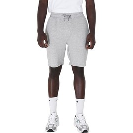 BRAVE SOUL Mens Sweat Comfy Summer Fleece Jersey Baggy Jogging Shorts S-XXL, Grey - Tarley, XL