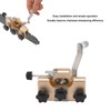 Chainsaw Sharpener Portable Lightweight Hand Crank Chain Sharpening Jig for