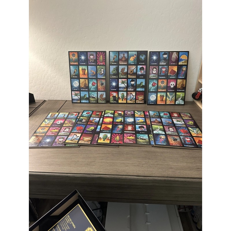 DELUXE LOTERIA AND SERPIENTES Y ESCALERAS TRADITIONAL MEXICAN FAMILY GAMES