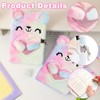 DERJDISF Plush Diary - Secret Diary with Lock for Adolescents