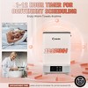 Smart Foldable Towel Warmer – 30L Large Capacity, Adjustable Timer,