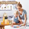 Portable Bottle Warmer, Travel-Friendly, Leak-Proof, Precise Temp-Control & LCD Display,