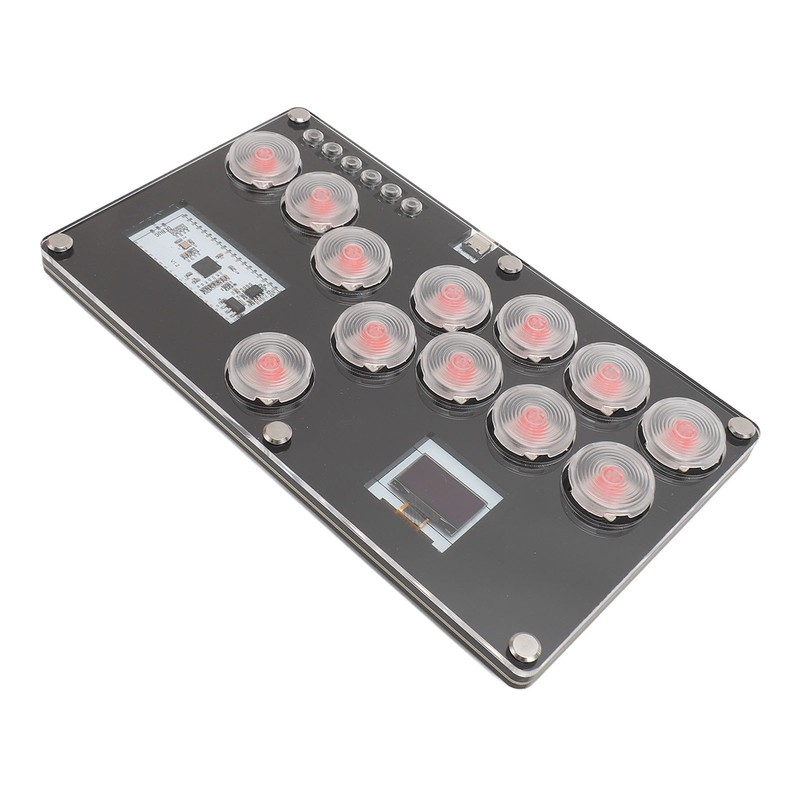All Button Arcade Controller 12 Keys Supports Hot Swap and