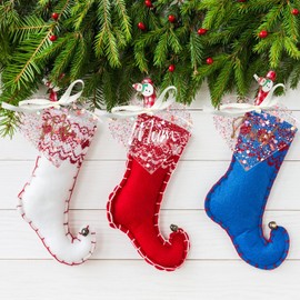 Uniqicon 12Pcs Rose Sequin Heart Ornaments, Acrylic Flat Baubles For Craft, DIY Hanging Heart Shape Christmas Baubles, Blank Heart Acrylic Decorations For Xmas, Valentine'S Day Hanging Décor