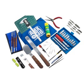 AMX3d Pro Grade Plus 3D Printer Tool Kit - All The 3D Printing Tools & Accessories Needed to Remove, Clean & Finish 3D Prints Plus Printer Tune-up Toolkit – 3D Print Like a Pro