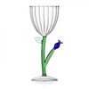 Ichendorf Milano Goblet Optical Blue Flower | Botanical Collection |