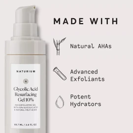 Naturium Gel Resurfacing Ácido Glicólico 10% - 3.3 Oz