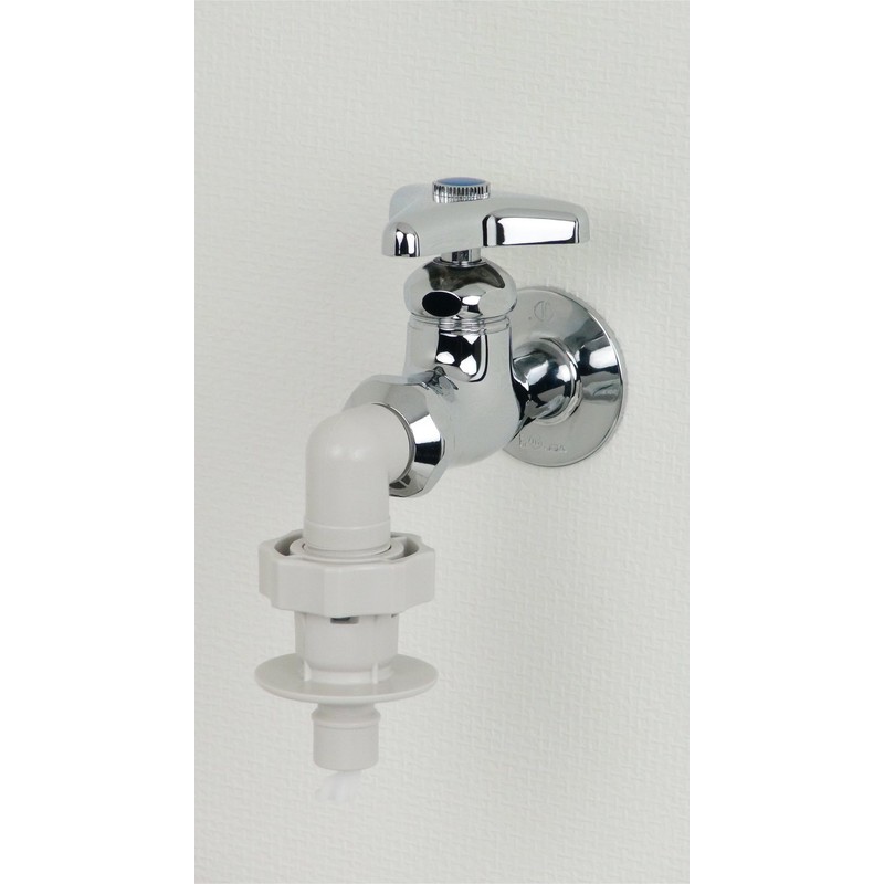 Kakudai Washing Machine Nipple with Water Leak Prevention Stopper, Compatible
