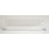 Baseboard Register Air Deflector, Clear