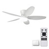 AYSEMO 36" Low Profile Ceiling Fan with Lights & Remote